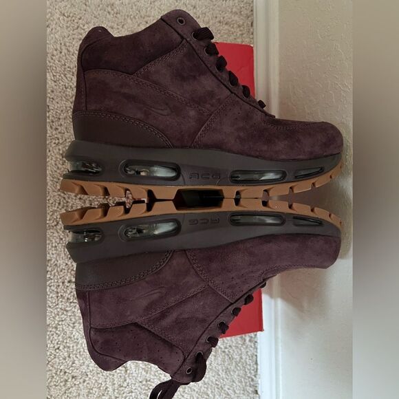 Nike Air Max Goadome Boots, Deep Burgundy/Gum - Picture 7 of 9